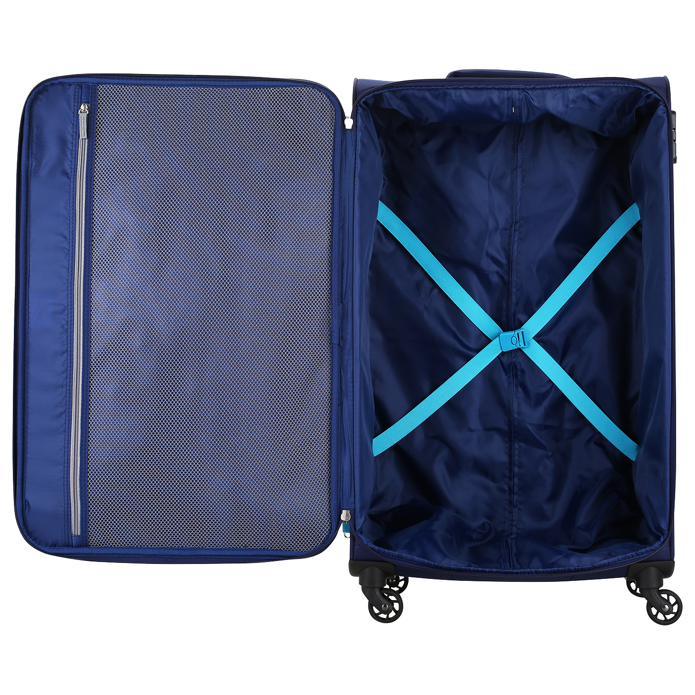 Чемодан большой L тканевый с кодовым замком American Tourister Holiday Heat