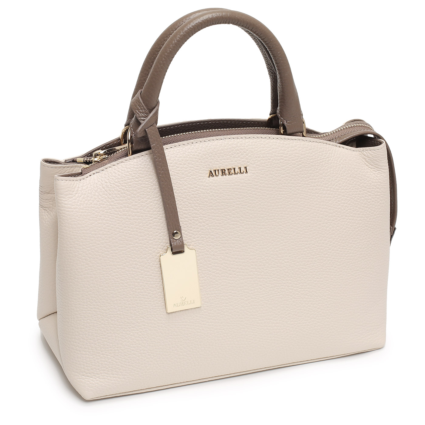 Кожаная сумка Aurelli Soft