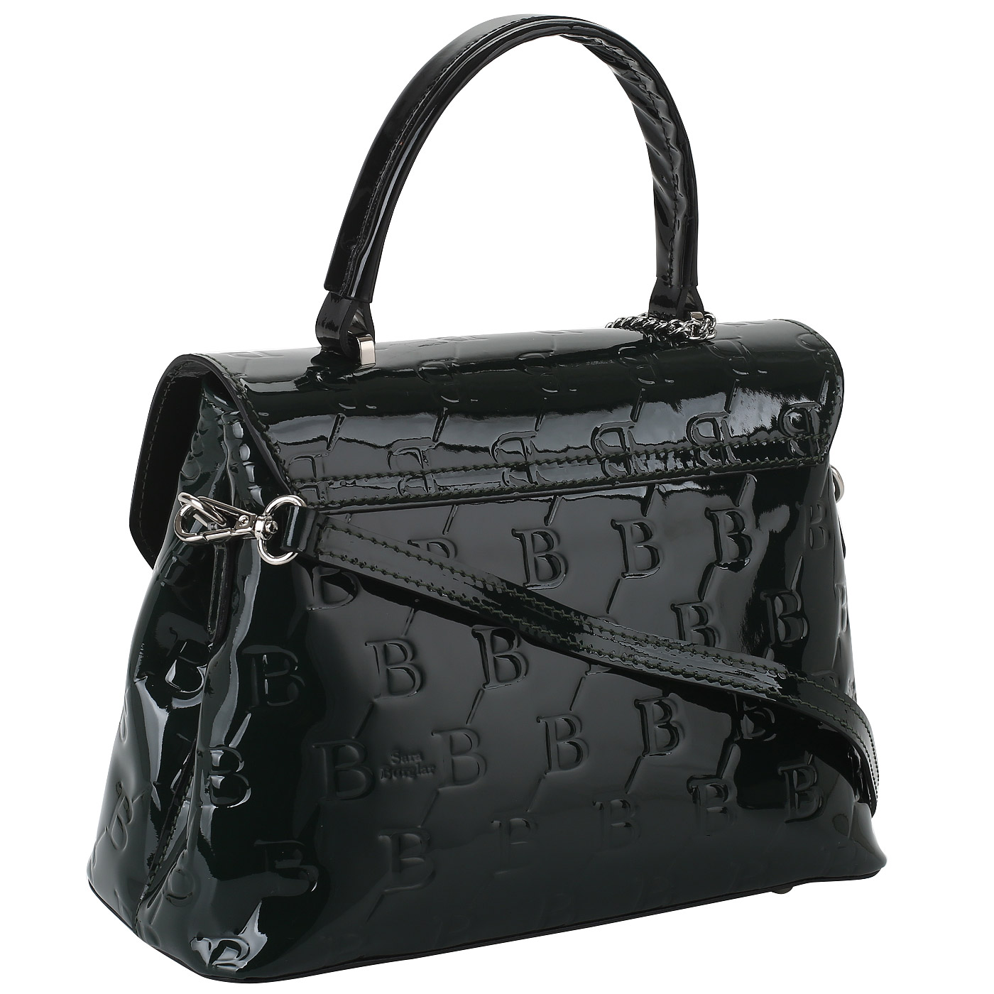 Сумка-сэтчел с брелоком Sara Burglar Diva