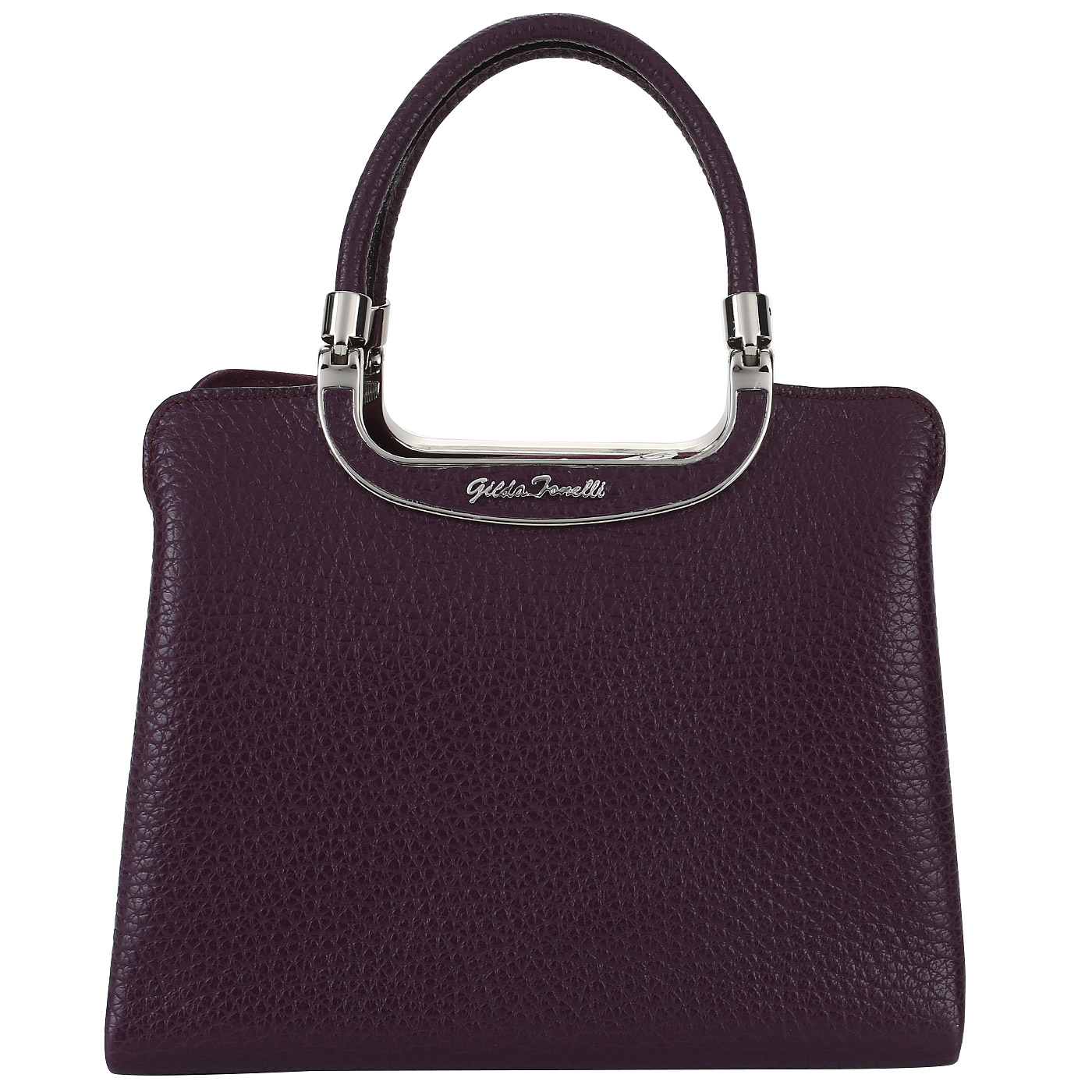 Gilda Tonelli Компактная бордовая сумочка