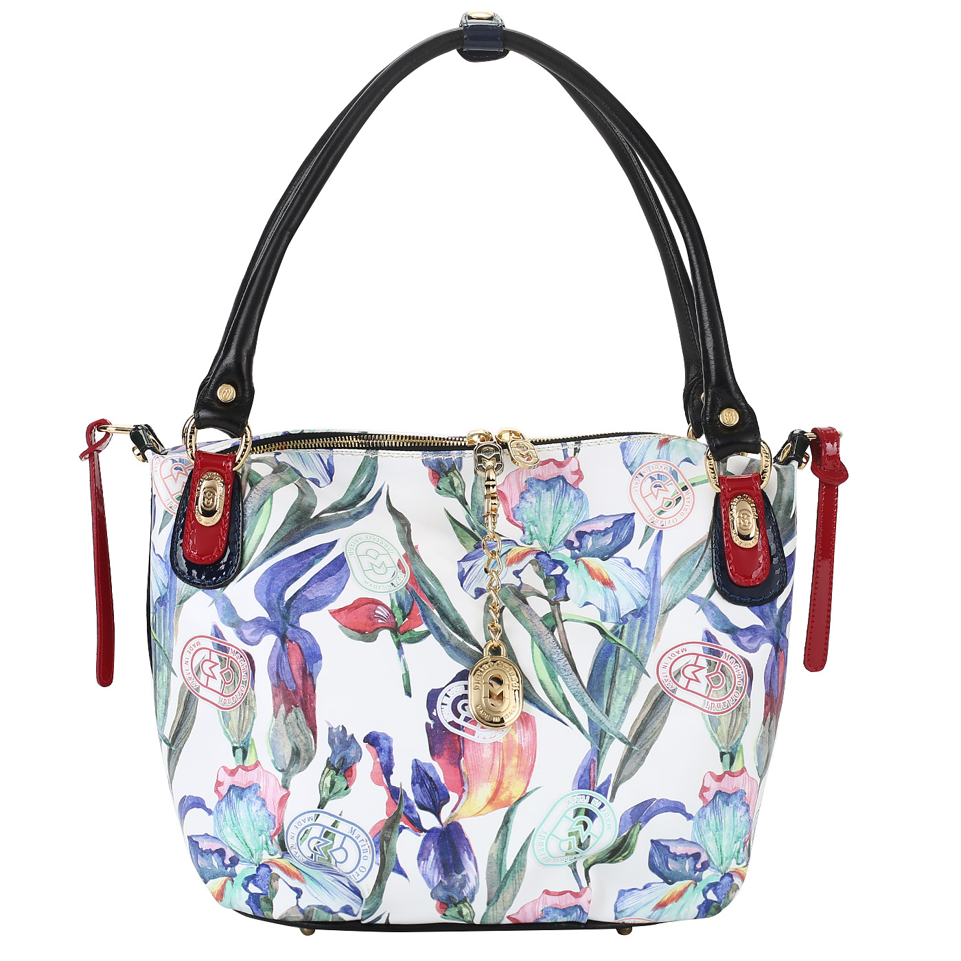 Marino Orlandi Сумка с цветочным принтом