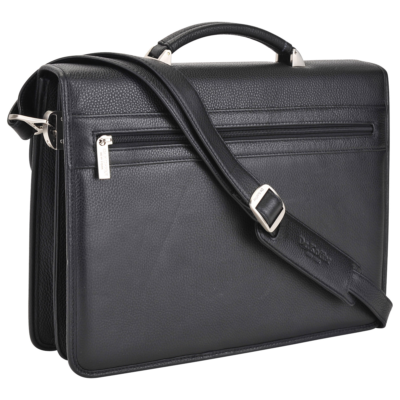 Мужской кожаный портфель Dr. Koffer 