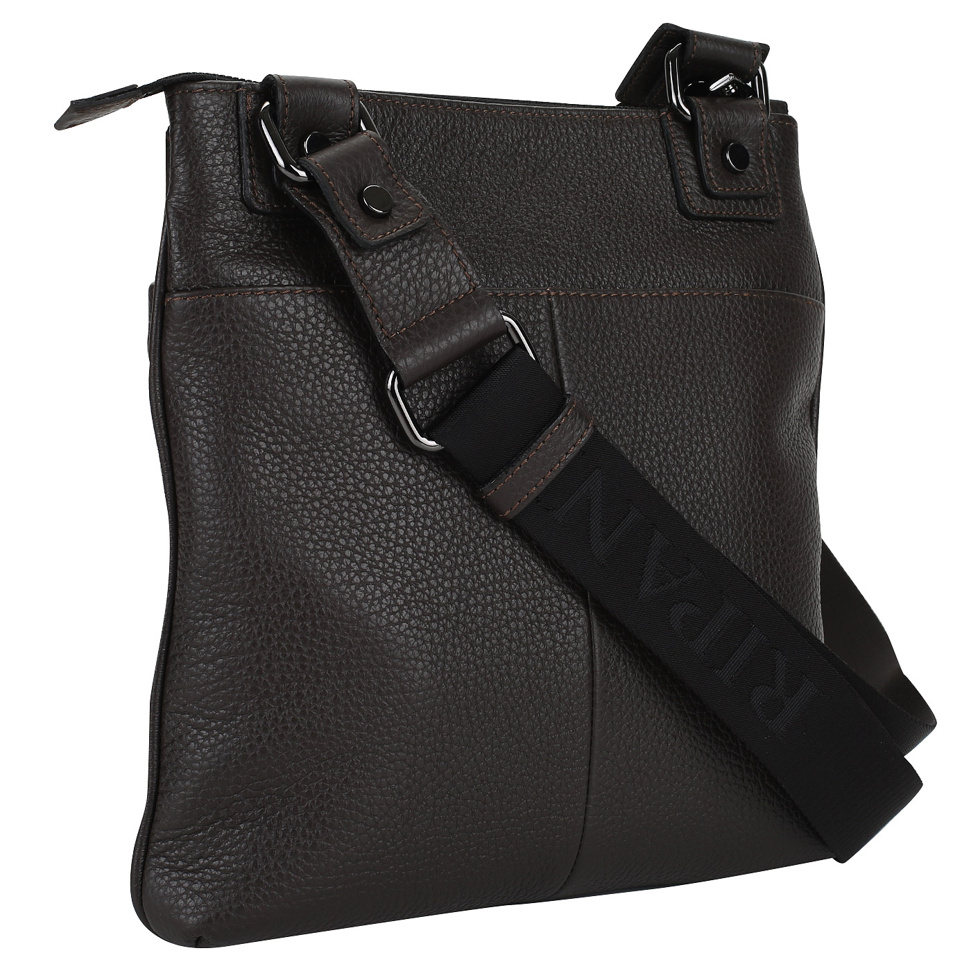 Коричневая сумка из натуральной кожи Ripani Urban