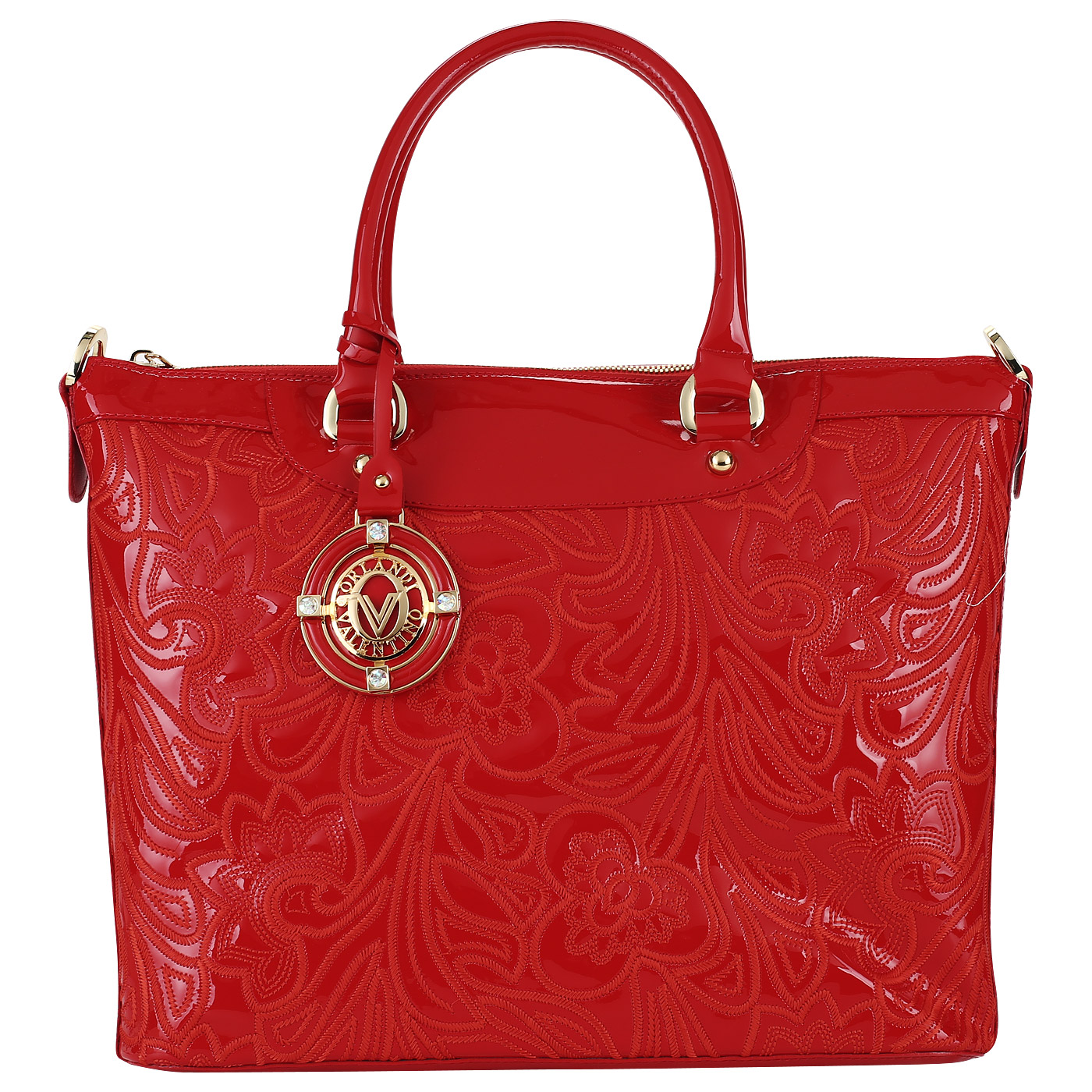 Valentino Orlandi Женская лакированная сумка