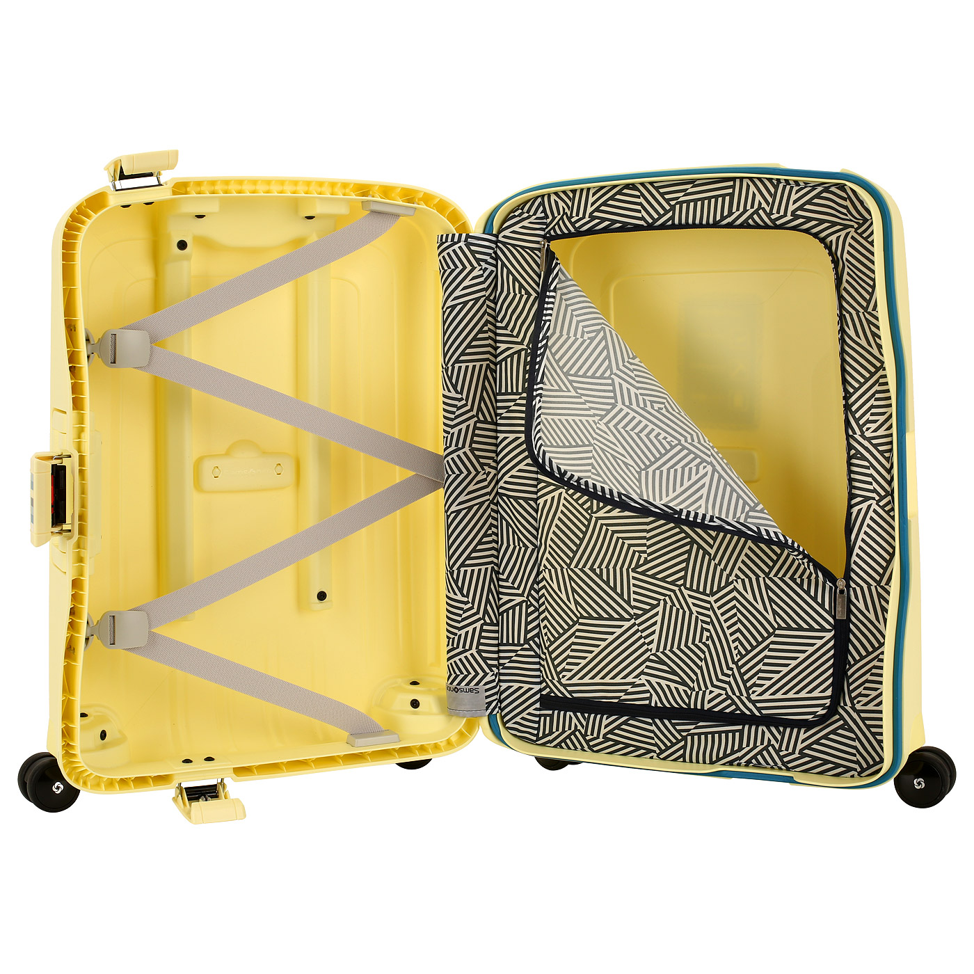 Чемодан для ручной клади из полипропилена с кодовым замком Samsonite S’Cure