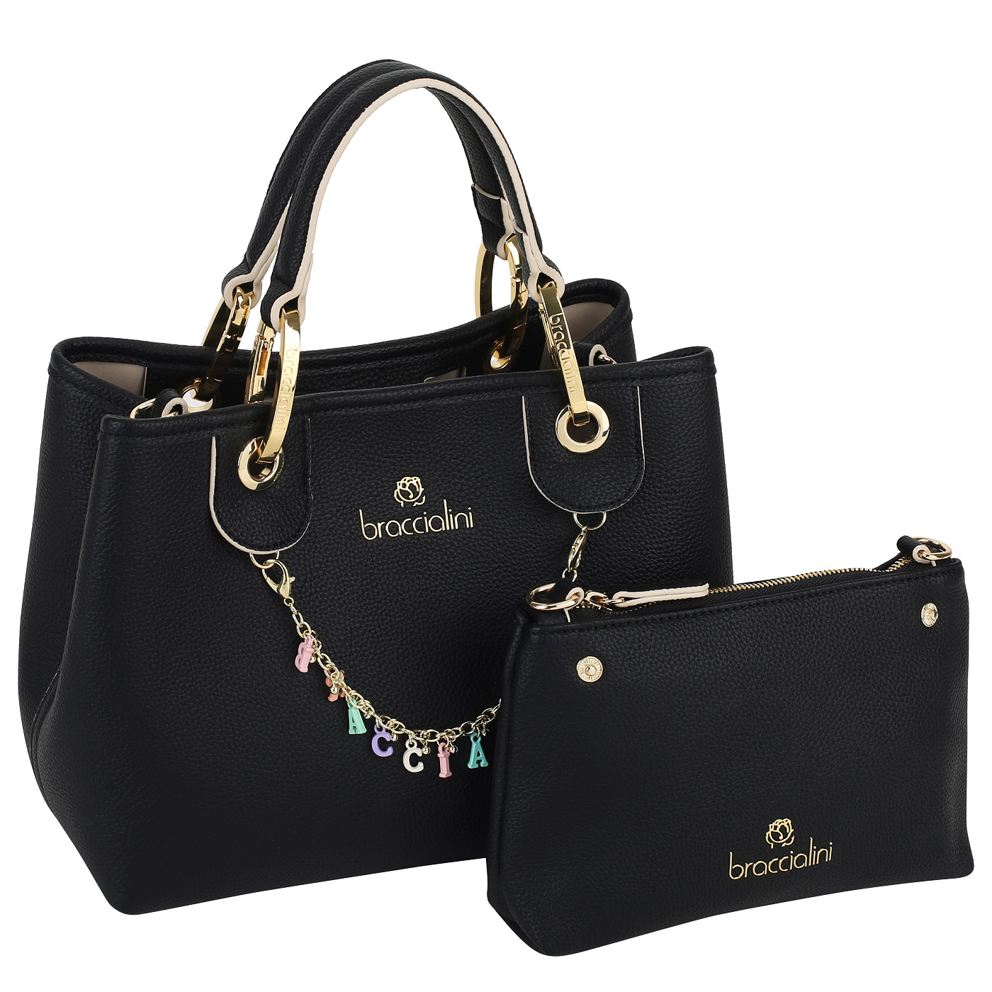 Сумка с двумя ручками Braccialini Beth