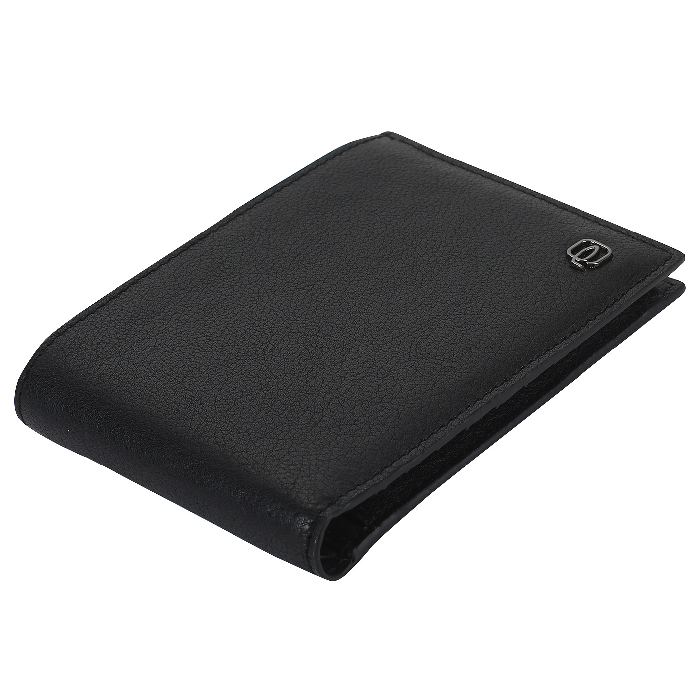 Складное кожаное портмоне Piquadro Black square