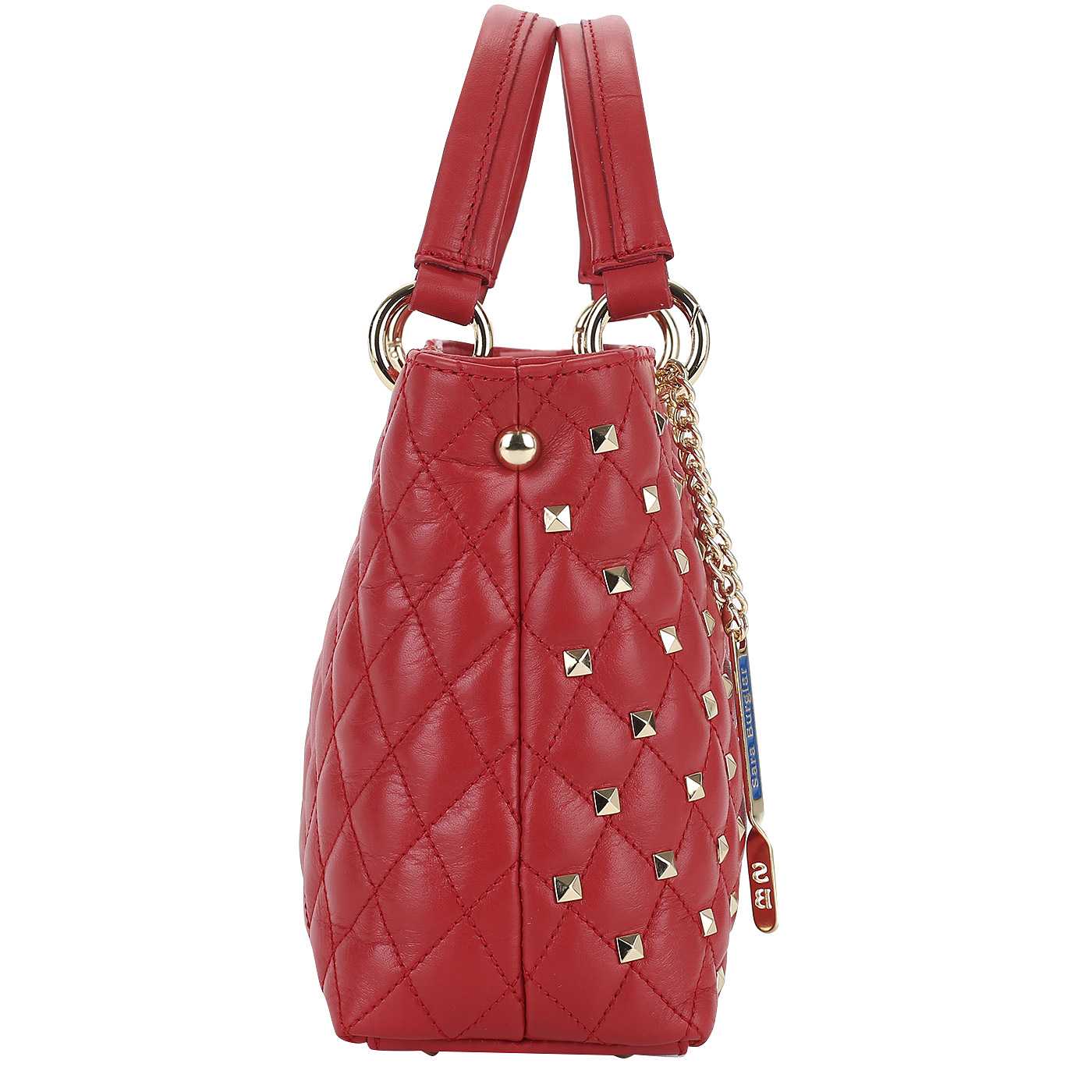 Сумка из стеганой кожи Sara Burglar Nelly Star