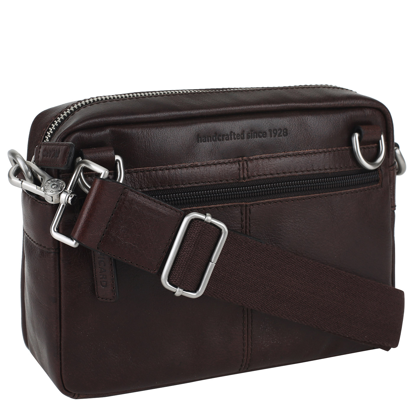 Сумка на плечо цвета кофе Picard Buddy