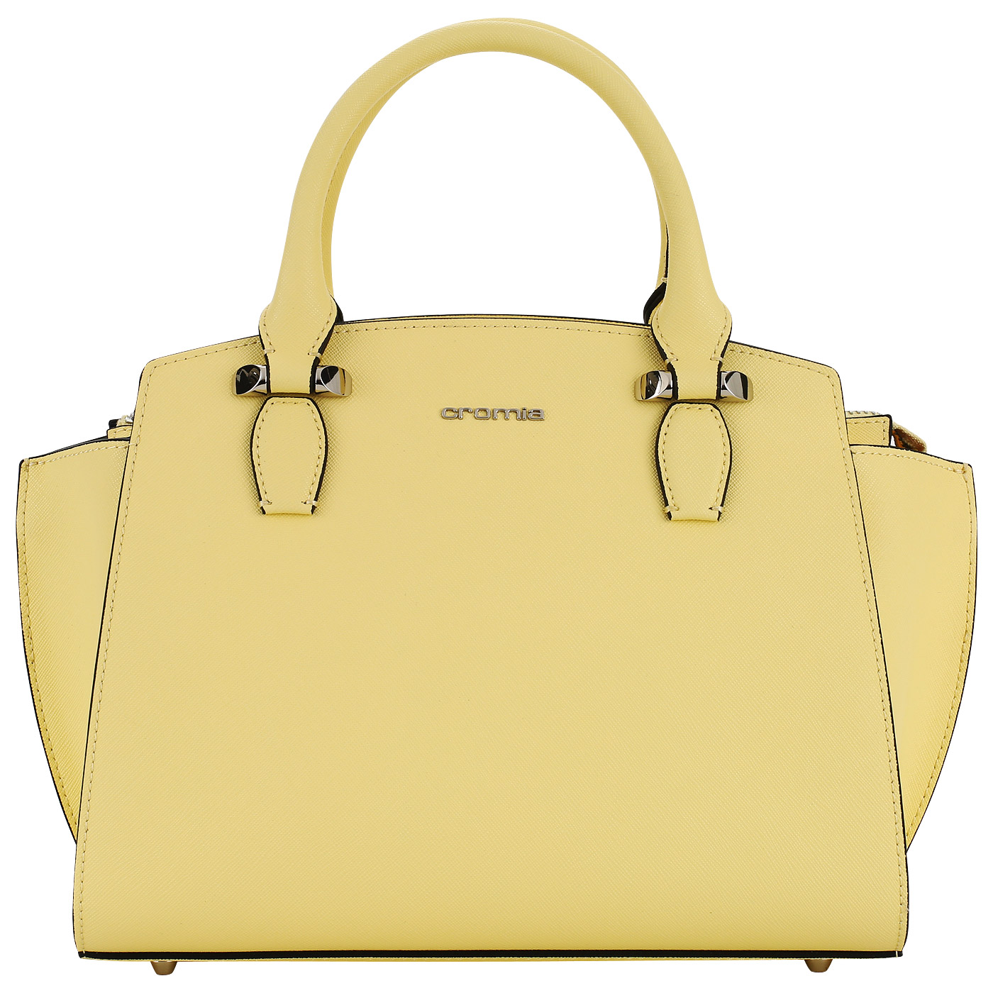 Cromia Сафьяновая сумка-трапеция