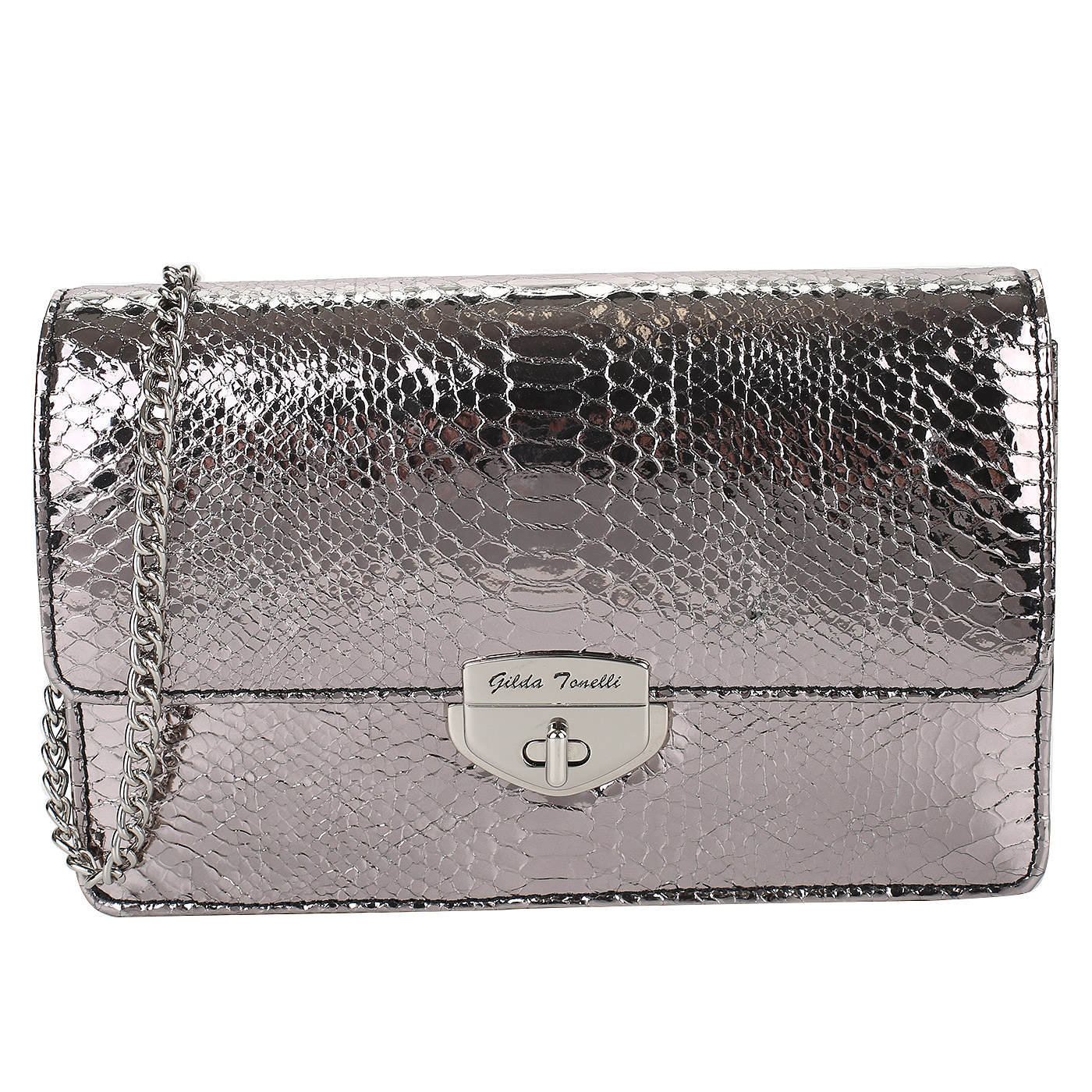 Gilda Tonelli Сумка цвета олова