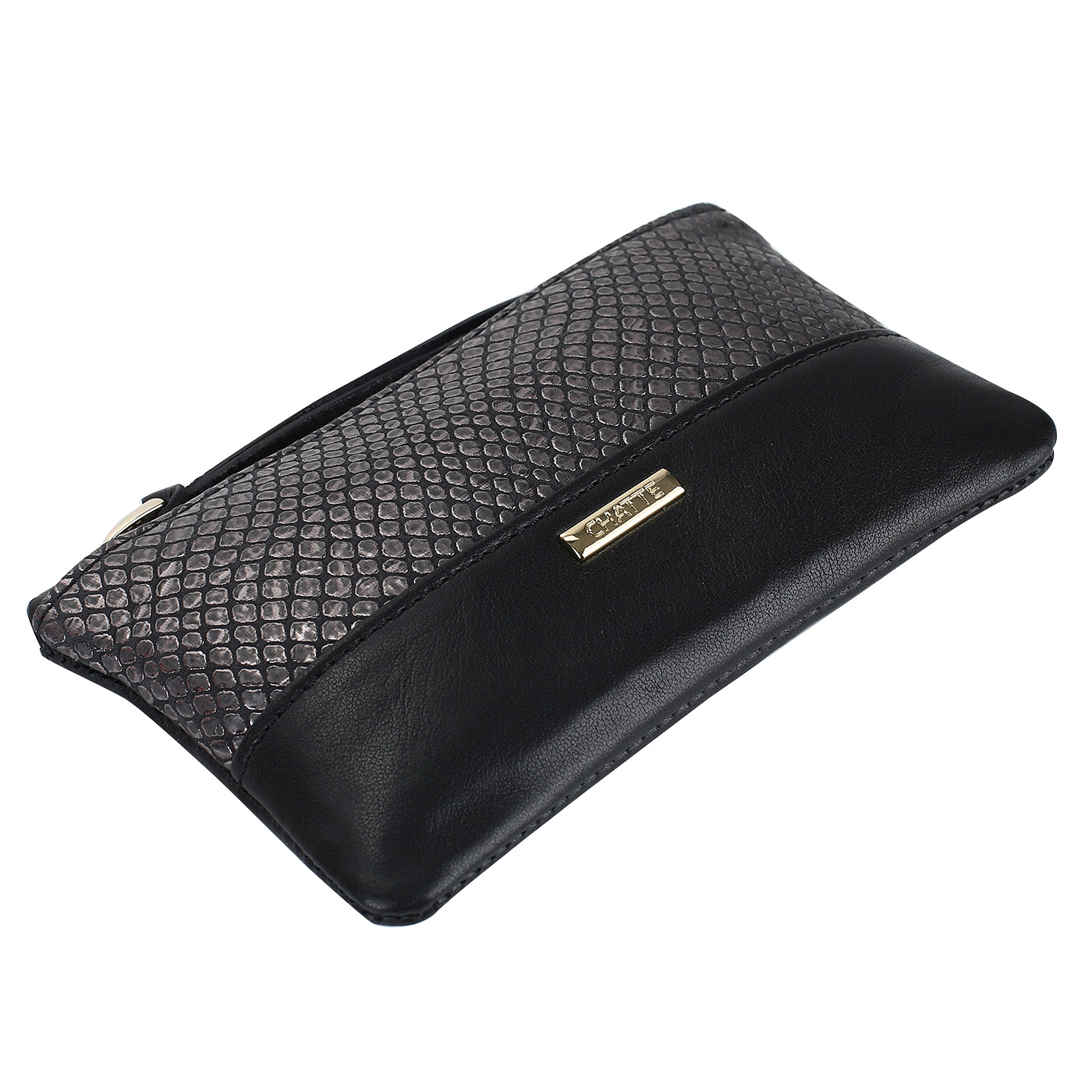 Женская кожаная ключница на молнии Chatte Tiffany