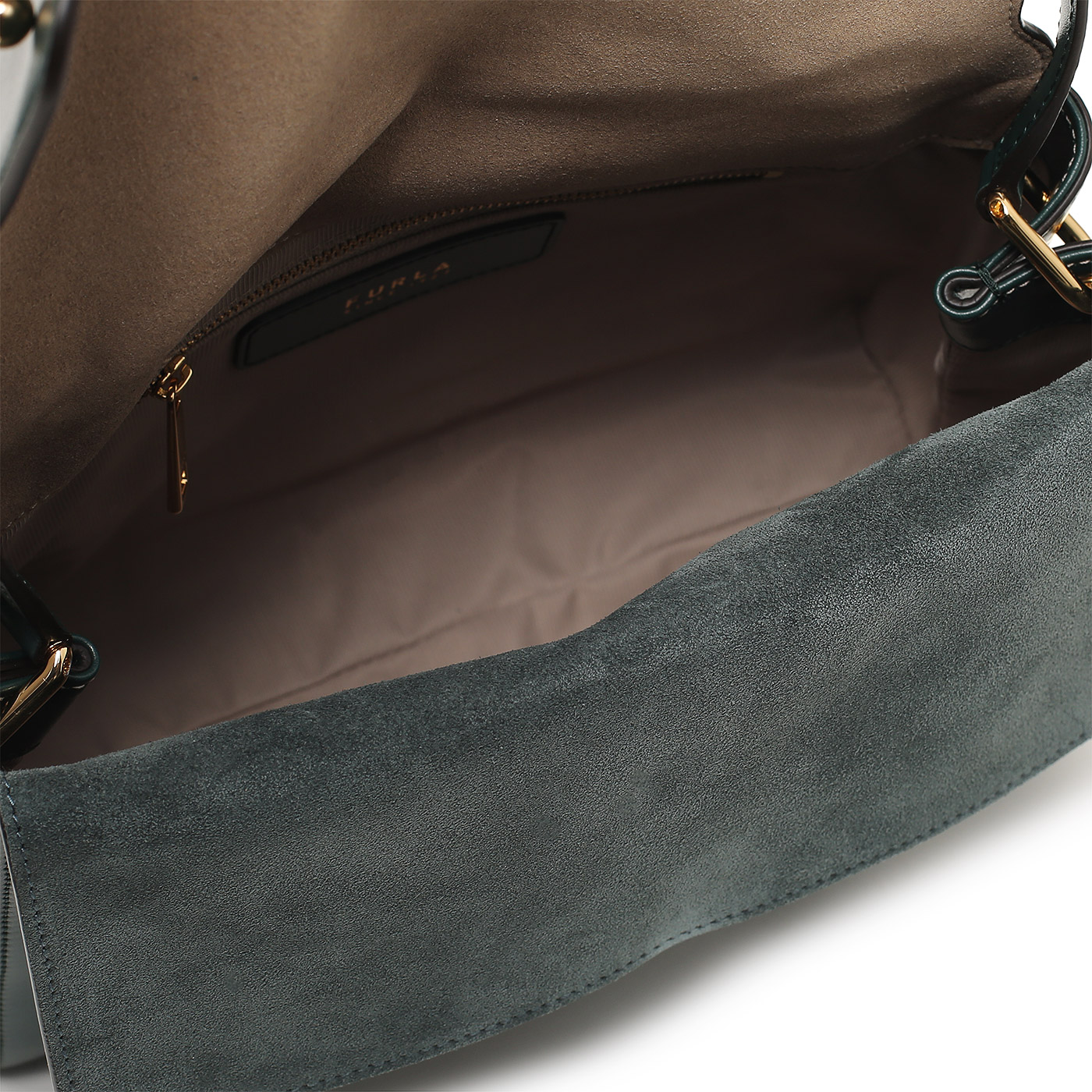 Кожаная сумка Furla Domus