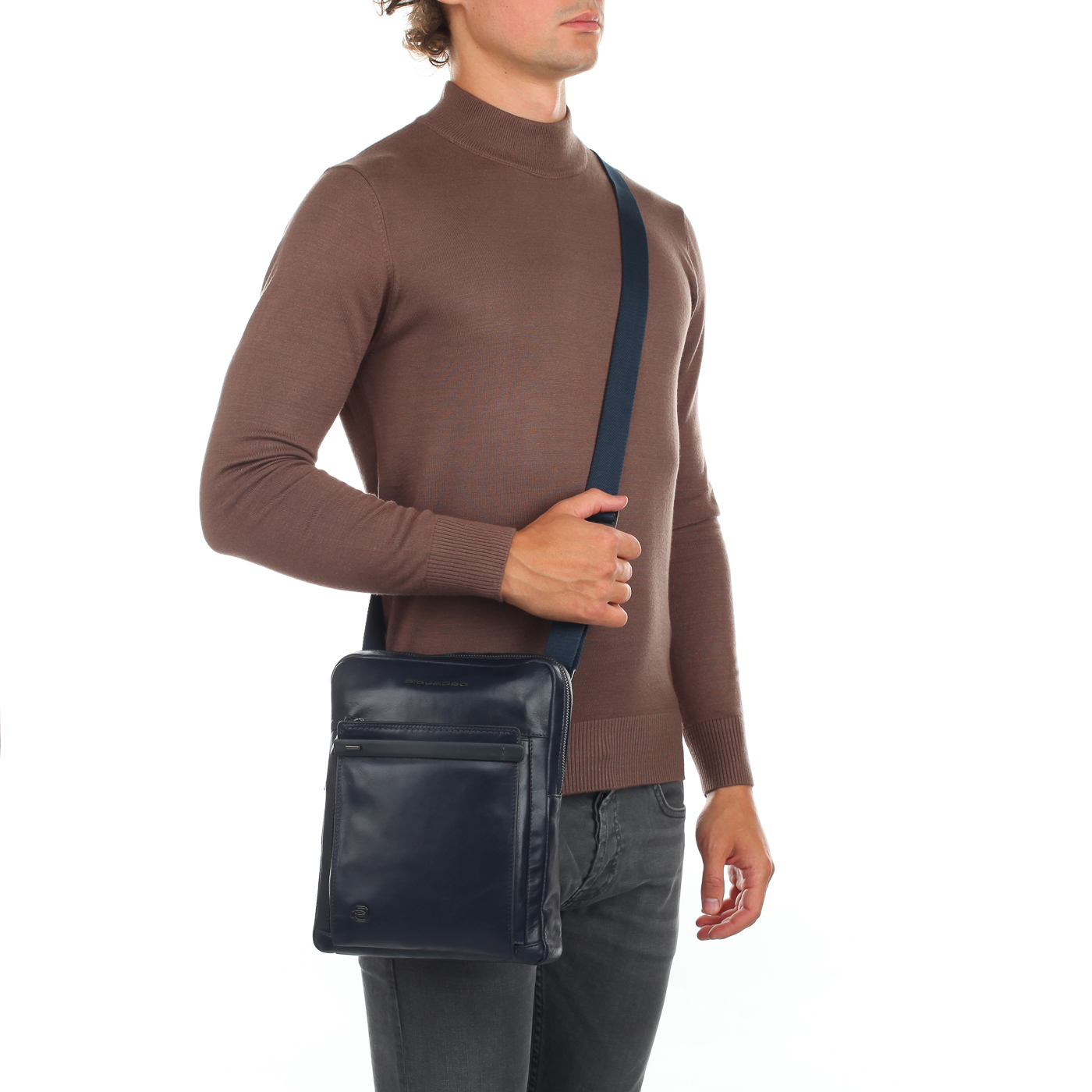 Кожаная сумка-планшет Piquadro Cube