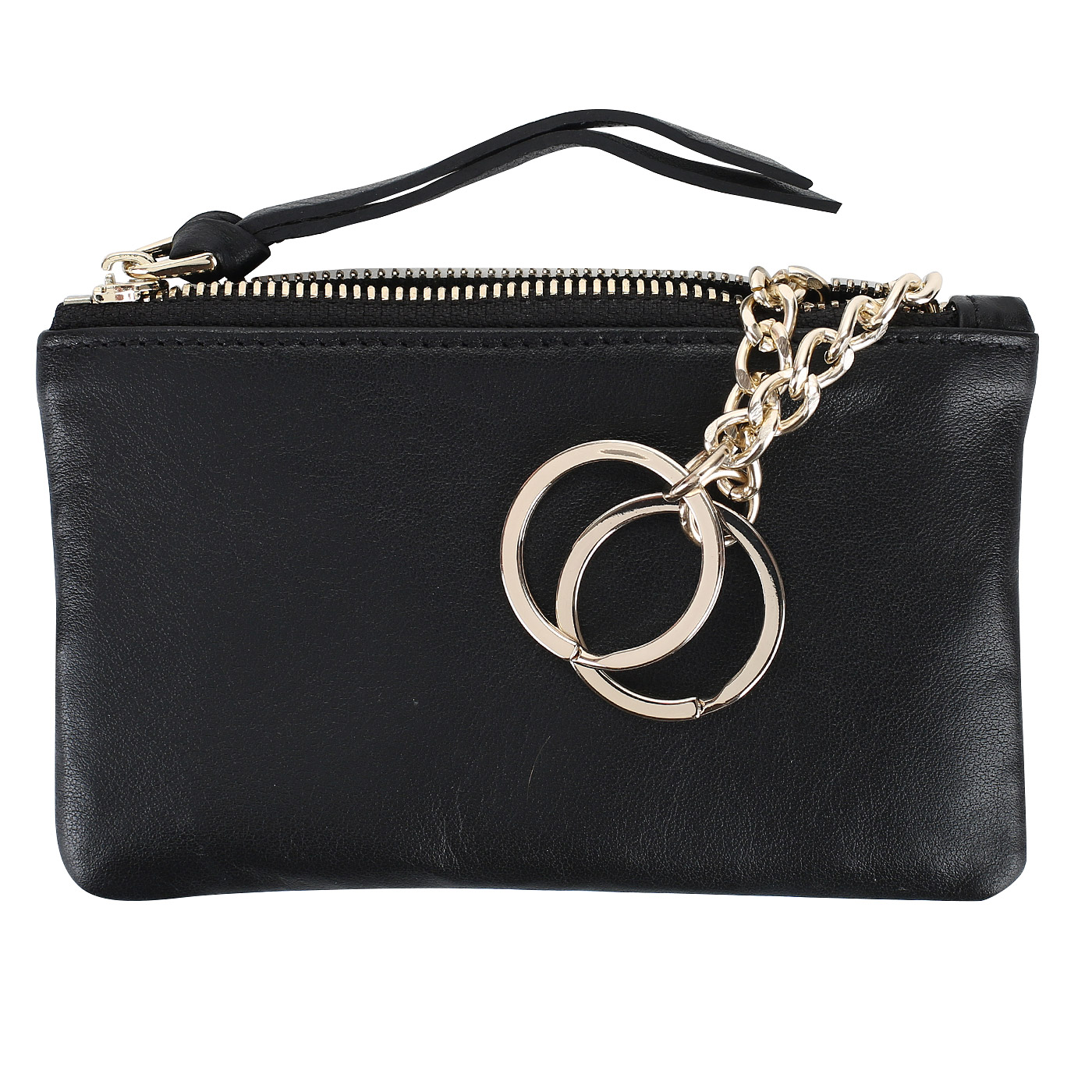 Женская кожаная ключница на молнии Chatte Tiffany