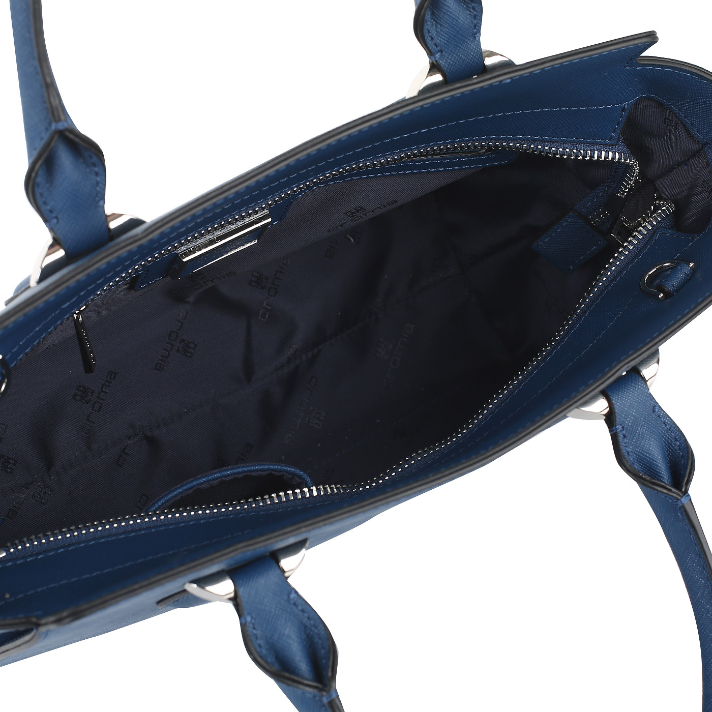 Сумка-трапеция из сафьяна Cromia Perla