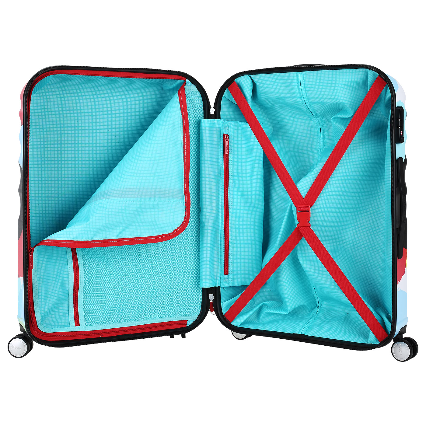 Чемодан средний M из ABS-пластика с кодовым замком American Tourister Disney Legends