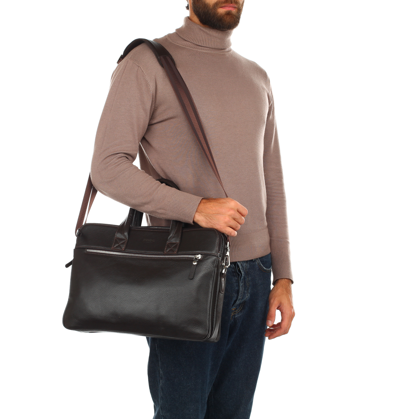 Деловая сумка с пятью отделами Stevens 