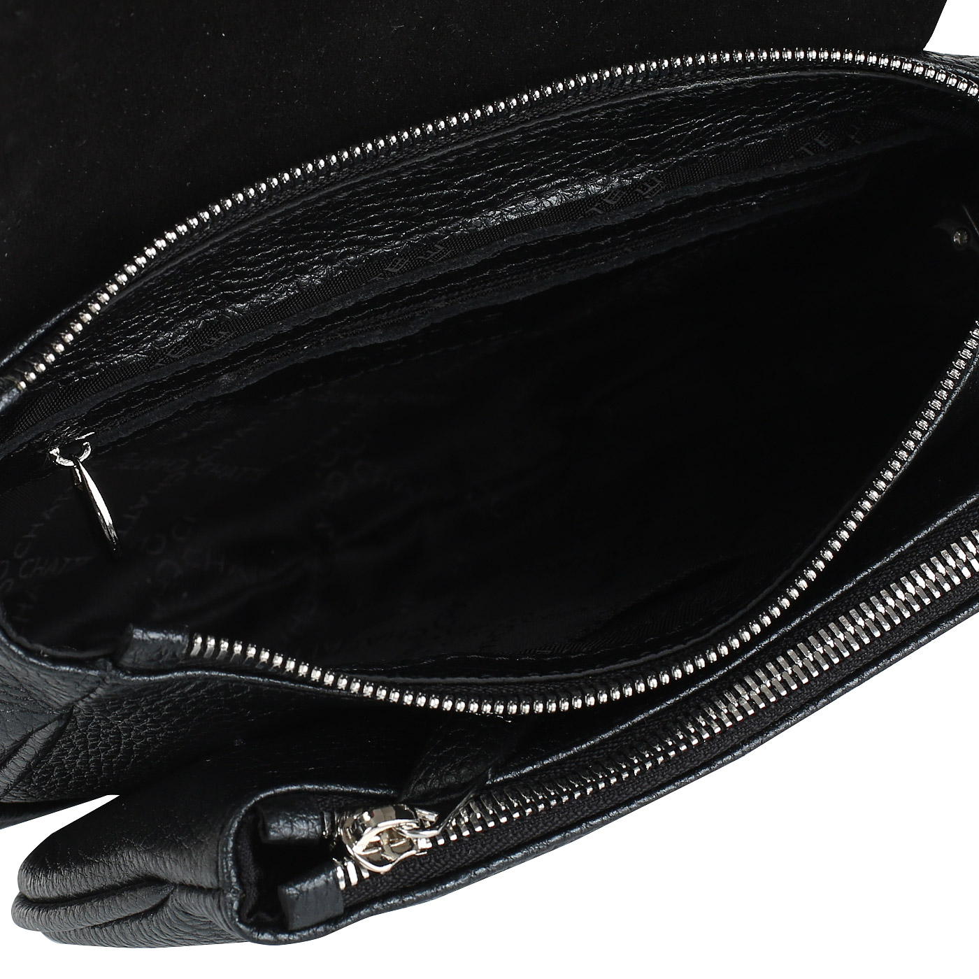 Кожаная сумочка с откидным клапаном Chatte 